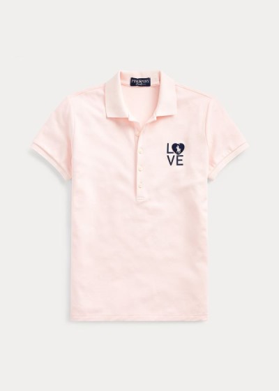 Ralph Lauren Pink Pony Polo Shirt Dame Danmark (SBQWO3051)